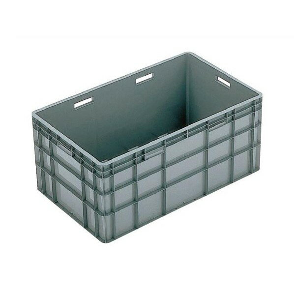 岐阜プラスチック工業 TP規格コンテナー グレイ TP-484L