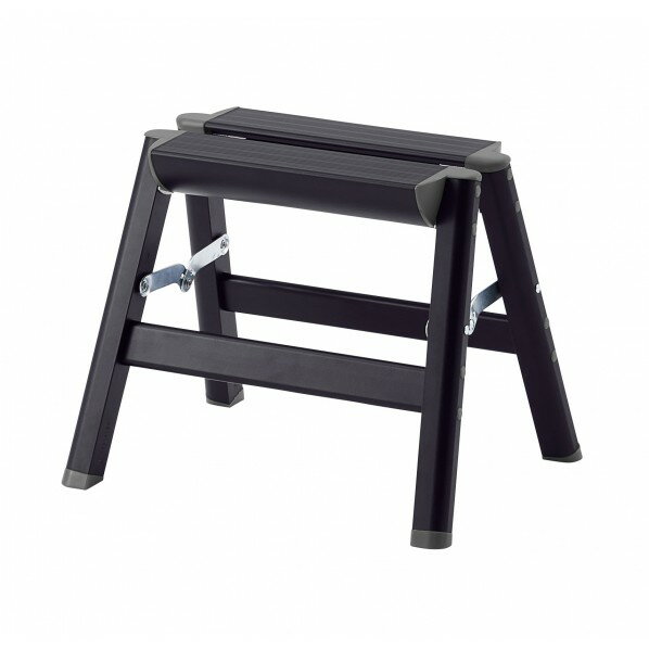 長谷川工業 踏台 W38×D31×H30(cm) ブラック SE-3a(BK) 1台