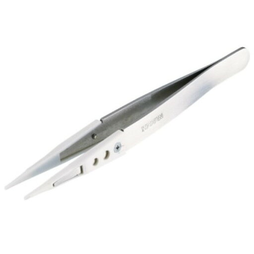 ホーザン プラチップピンセット 125mm P-640-P 1 ホーザン プラチップピンセット 125mm P-640-P 1