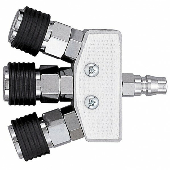 フジマック 常圧用ワンタッチトリプルカプラ D-203 TKO-1 1個【2506DFD_3】