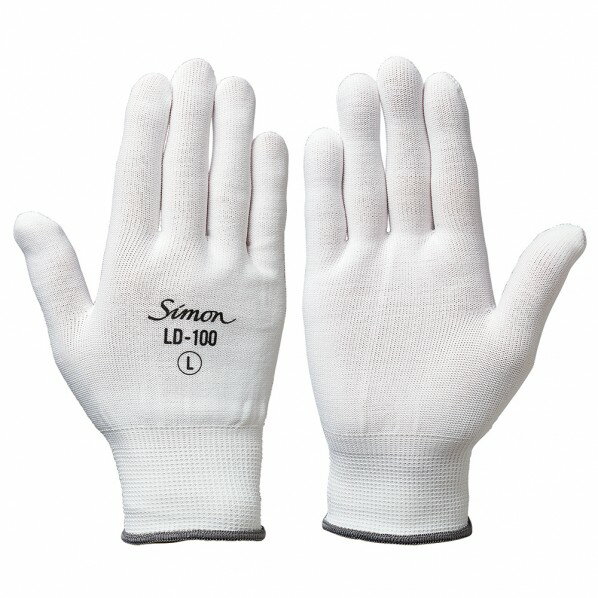 シモン 背抜き手袋 LD-100 S 1双