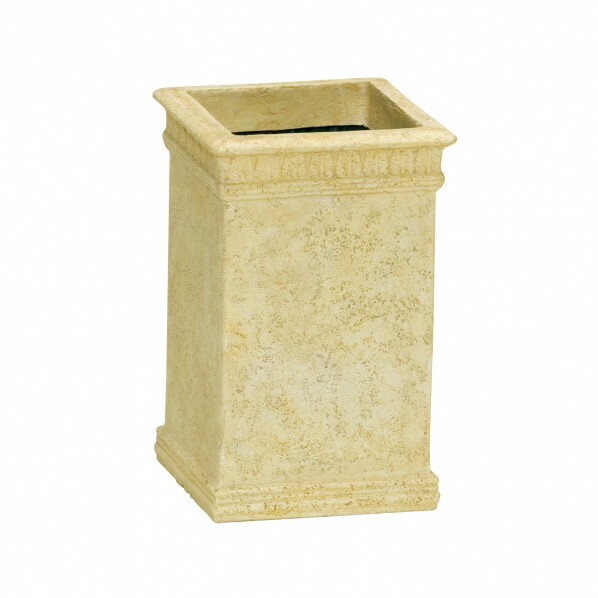 ヤマトプラスチック 角ポット 32型 アイボリー(ガーデニング用品) 1点