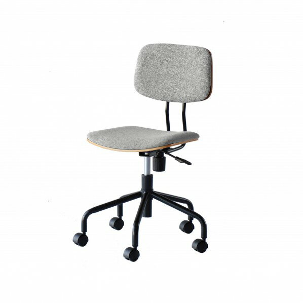 市場 チェア W570×D590×H790-860 SH430-500(mm) LGY OFC-3723LGY 1台(4)