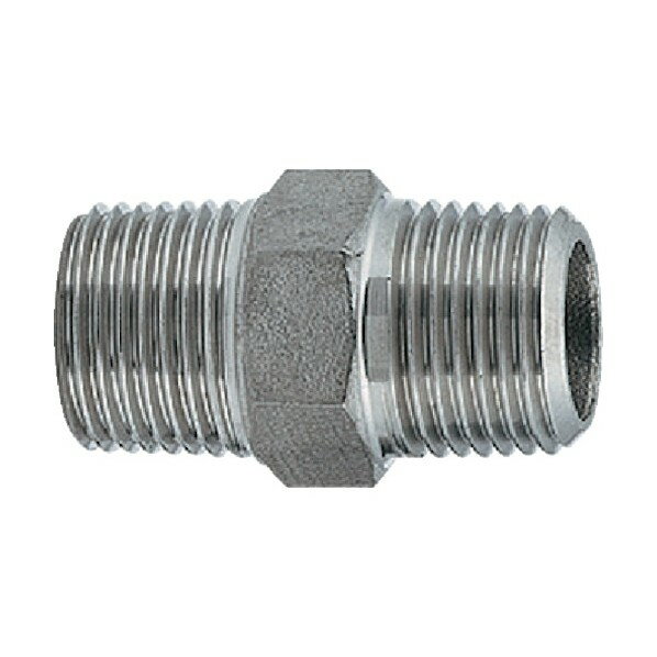 カクダイ ステンレス六角ニップル 6474-25 1点