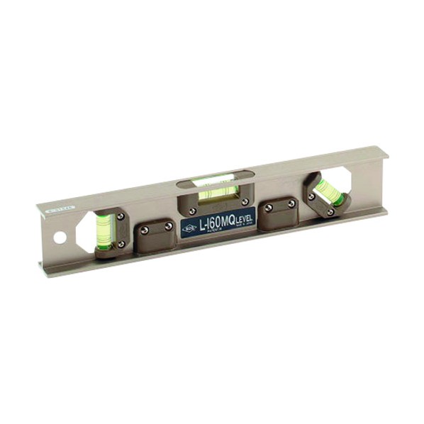 カクダイ アルミ水平器(45度気泡管つき) 649-894-300 1点