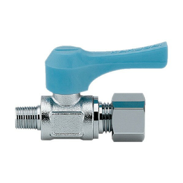 カクダイ ミニチュアボールバルブ 651-806-1/4X6.0 1点