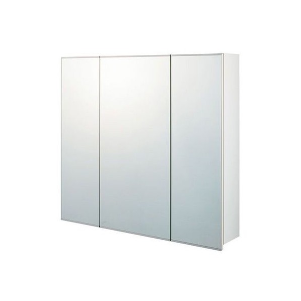 カクダイ 三面鏡 白(ホワイト) 207-553 1点