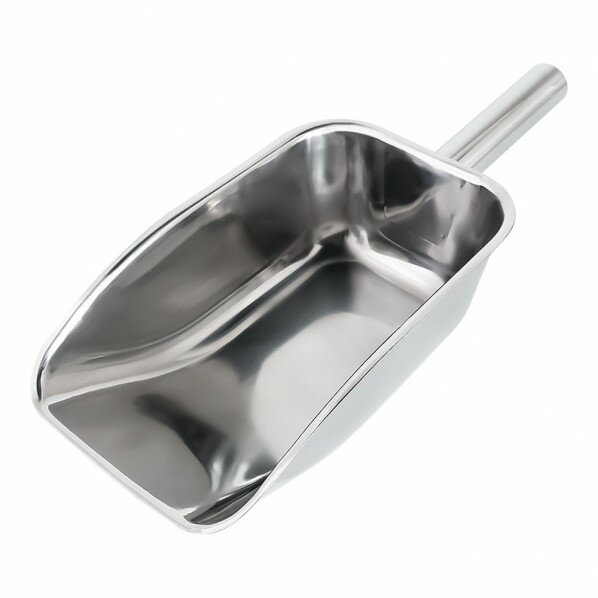 TKGコーポレーション 18-8パイプ柄粉スコップ(ミラー仕上) 小 1個