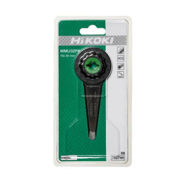 HiKOKI(ハイコーキ) マルチツール ブレード スターロックマックス 替刃 MMU32PK 刃幅32mm×70mm/厚さ2.2mm 0078-2744 1台