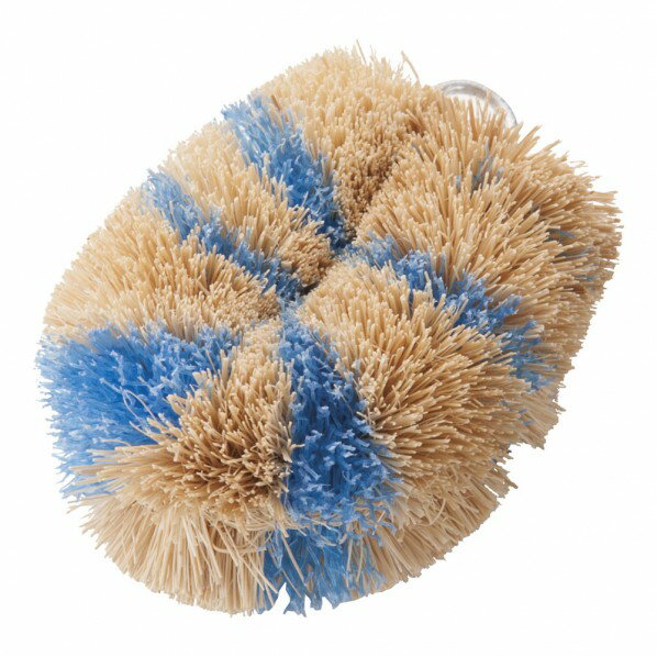 亀の子束子 シマシマミニミニ Nタワシ(10ヶ入) 青 JTWD201 1個