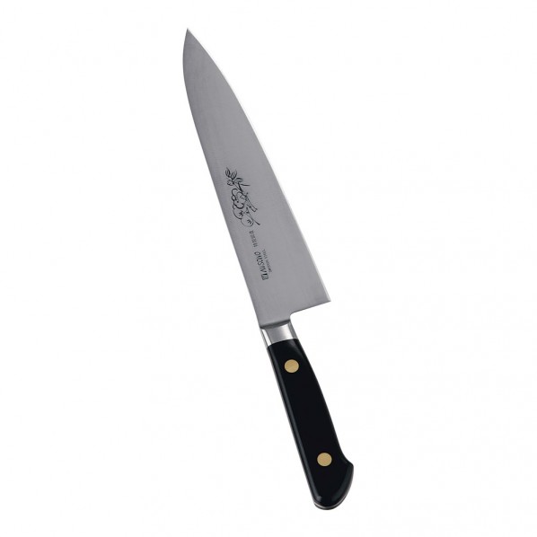 ミソノ刃物 スウェーデン鋼(花彫刻入)牛刀 21cm AMSO103 1個