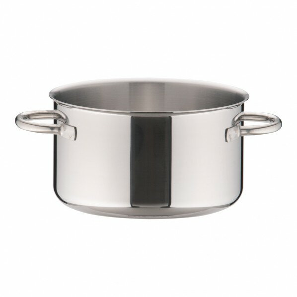 MAUVIEL プロイノックス半寸胴鍋 (蓋無) 24cm AHV601 1個