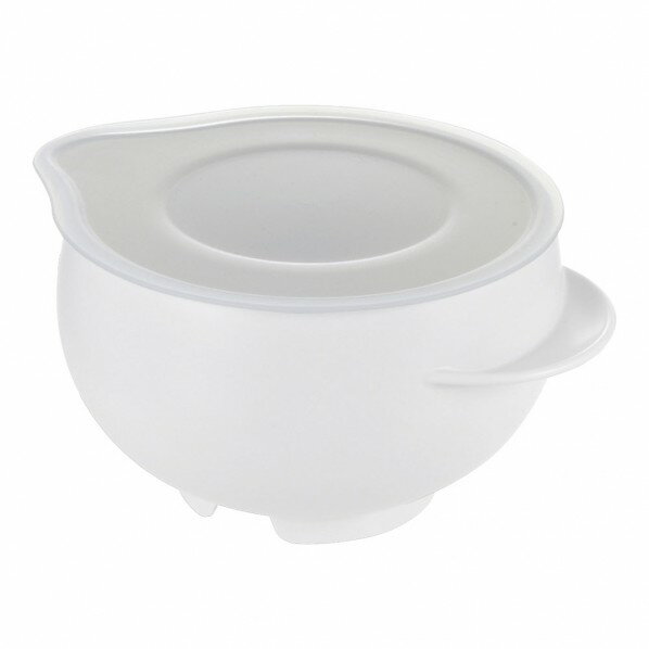 Richell|リッチェル らくチンお料理ボウル たれーぬ L ホワイト ATL5004 1個