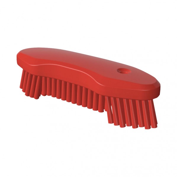トラスト 脱毛防止Wウイングスクラブブラシハード 123333 レッド レッド KTLL501 1個