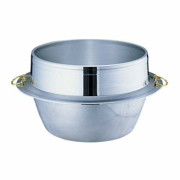 ウルシヤマ金属 アルミ鋳物キング釜(カン付き) 36cm AKVM907 1個