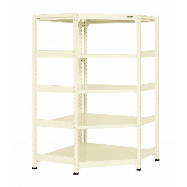 サカエ 軽中量コーナーラック （150kg/ 片側連結タイプ） RLWC-246R 1台