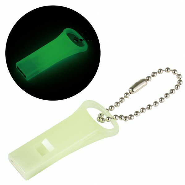 防災・防犯ホイッスル ヒ゛ィート 蓄光タイフ゜ 35647 1個