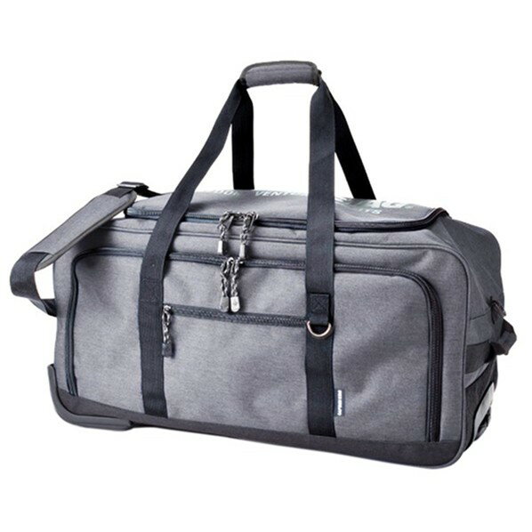 CAPTAIN STAG ボストンキャリー W640×H300×D320mm グレー 12530003 1個【2512DFD_5】