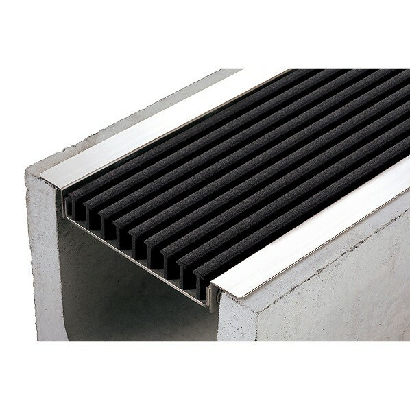 株式会社シマブン U字溝用樹脂グレーチング(ハードタイプ/歩道用) ブラック GNU-240-K 1枚