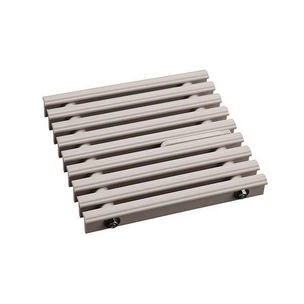 株式会社シマブン セーフティグレーチング ノンスリップ樹脂製 逆目タイプ ベージュ GRS-20W150-B 1枚