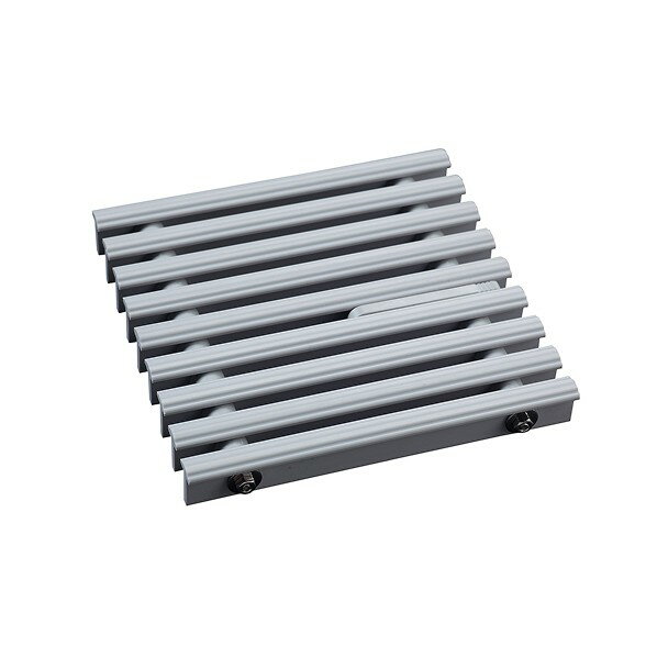 株式会社シマブン セーフティグレーチング ノンスリップ樹脂製 逆目タイプ ライトグレー GRS-20W300-G ..