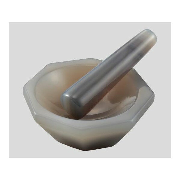 アズワン メノー乳鉢 50×60×12 乳棒付き 2-887-02