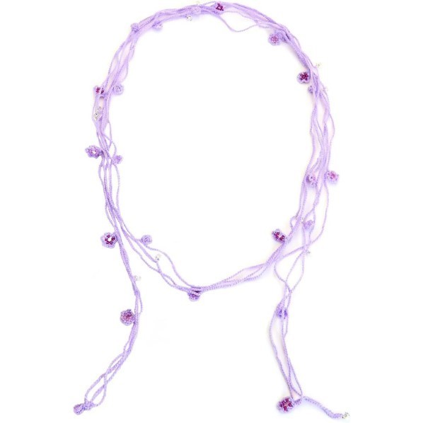 オリムパス製絲 オリムパス製絲 編み物キット オヤのビーズ アクセサリー 3連ロングラリエット AK-19 O..