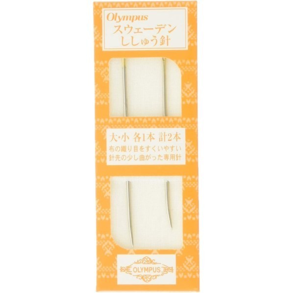 オリムパス製絲 オリムパス製絲 スウェーデンししゅう針 袋入 OLY30496 1枚