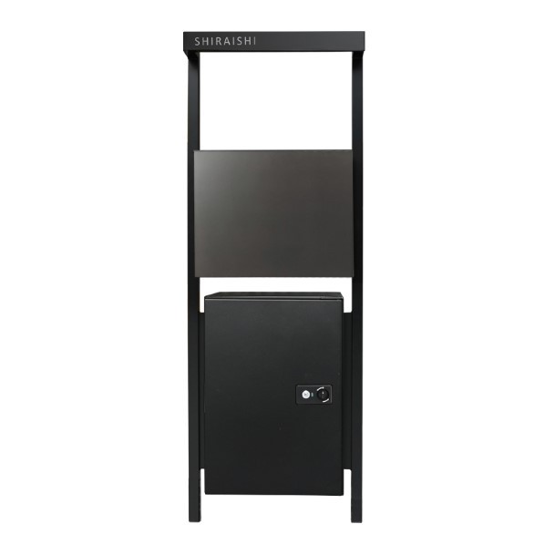 ※法人専用品※オンリーワンクラブ コールB プレーン宅配付ポスト色:フロストチャコールグレー宅配扉:左 ..