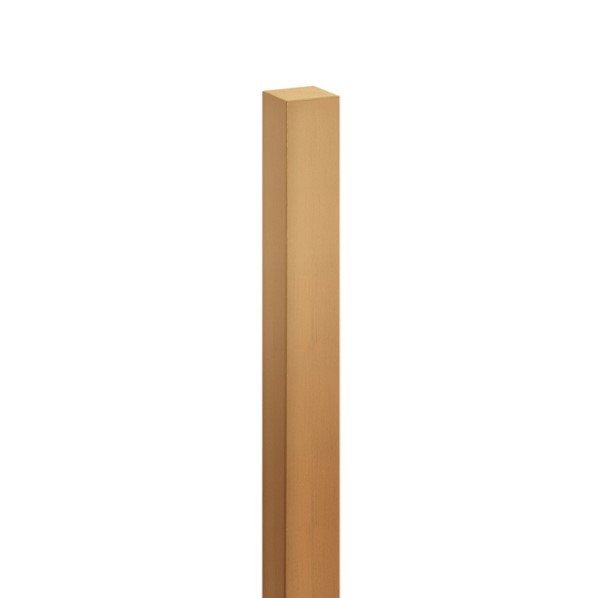 オンリーワンクラブ ハーモニーピラー 標準色 H1800×50角 薄茶色 KX2-K50-1804 1本