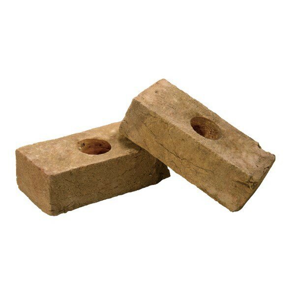 オンリーワンクラブ ブリタニアブリック ナチュラルバフ基本(穴あき) MB2-MA002A 1個