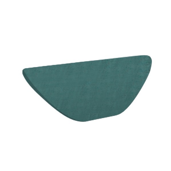 オンリーワンクラブ 洋風塀瓦セレ・デナリ 止め(小) ブルー(オーダー色) JR2-DE4BU 1個