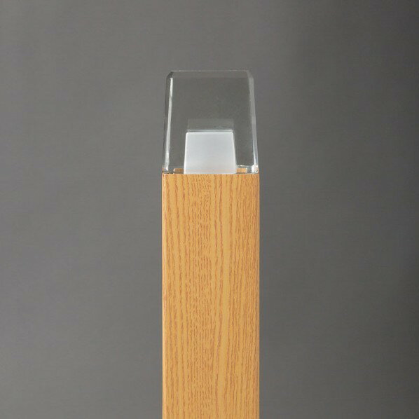 オンリーワンクラブ プリモ ポールライトスクエアスリム お徳用2本セット H400・2W オーク MY1-3192 1セット