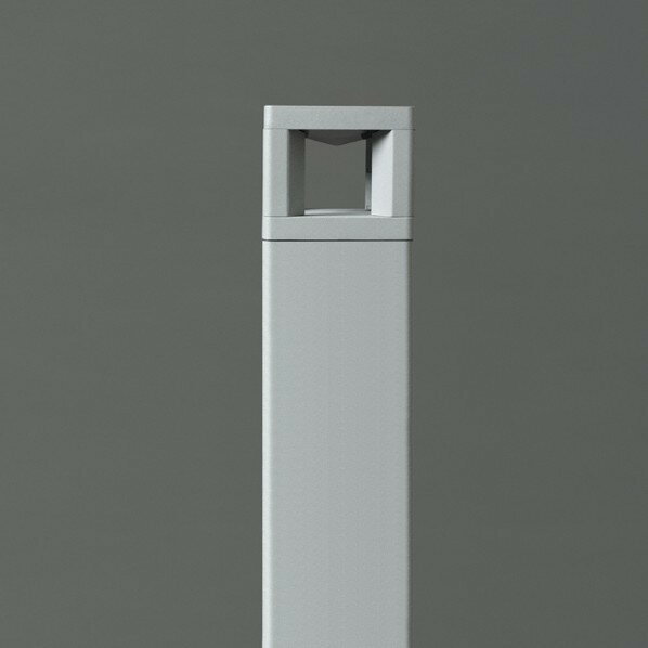 オンリーワンクラブ プリモ ポールライトスクエアスリム ピラー H200・2W シルバー MY1-3862 1個