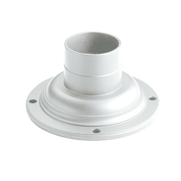 オンリーワンクラブ アウトドアポストライト 取付ベース(門柱灯用) KIC-9530WH MA1-9530WH 1個