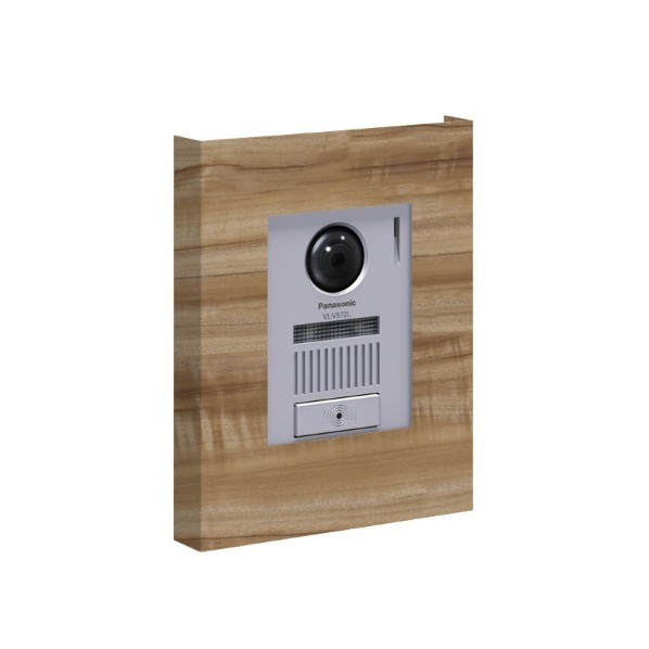 オンリーワンクラブ インターホンカバー グラータ 横貼り クスノキ NA1-ICF17KSYA 1個