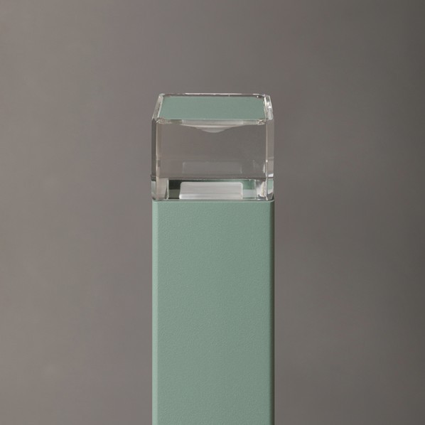 オンリーワンクラブ プリモ ポールライトスクエアスリム床面 H200・2W アースグリーン MY1-3773 1個