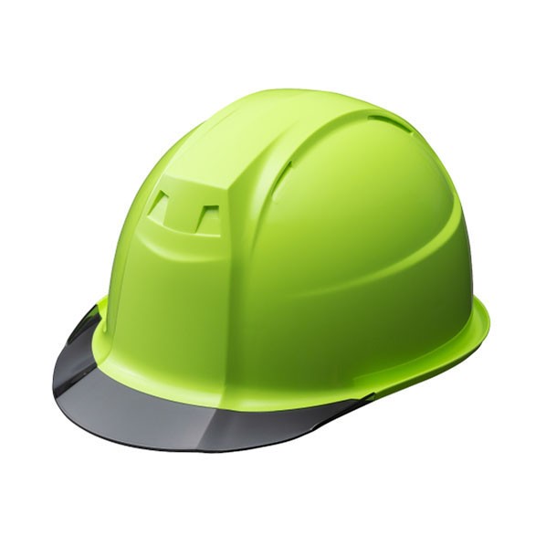 KAGA HELMET ツバ付きヘルメット KGFo3-1F ハイトーングリーン 1個