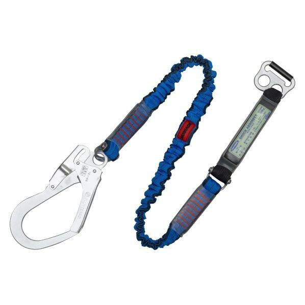 藤井電工 胴ベルト型用ランヤード TBL-AB-NV599-BL-N-BP 1本
