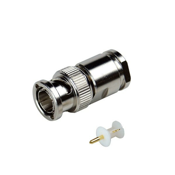 デンサン BNC型ストレートプラグ LBNC-3COT 2個