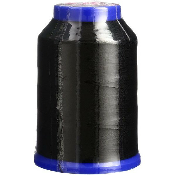 フジックス キングスパン 【ニットソーイング用ミシン糸】 1000m/巻 黒 FK1235-402 1個