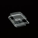 デンカポリマー 食品容器 嵌合フードパック サンドイッチ用 OPSW9-12(50) 外寸:95×126×28+23mm/総高さ:50mm 004420736 50枚