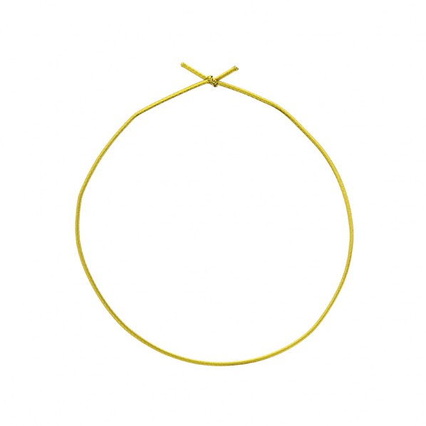 シモジマ 1本丸ゴム 1重 35cm 金 全長:35cm/折径:15.5cm 001510163 50本