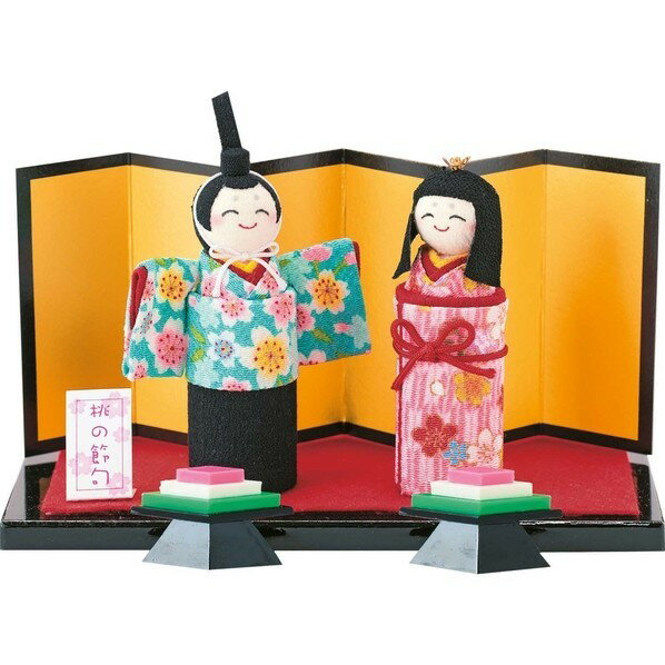 Panami ちりめん細工キット 夫婦雛 手芸・ハンドメイド用品 LH101 1セット