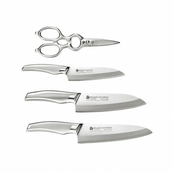 三徳・牛刀・ヘ゜ティ・キッチンハ゛サミ EJH-5000 4個