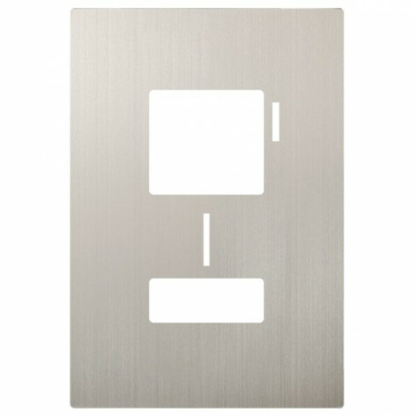 インターホンカバー（アイホン用） ヘアライン GP-092-XT-74 1点