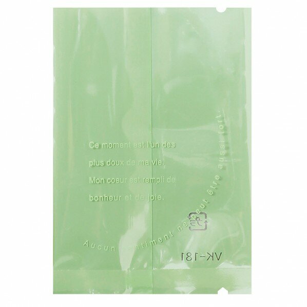 福重 クッキー・マカロン用袋 仏語柄 合掌貼り VK-181-G グリーン 外寸:70×100mm/内寸:70×90mm 004328076 100枚