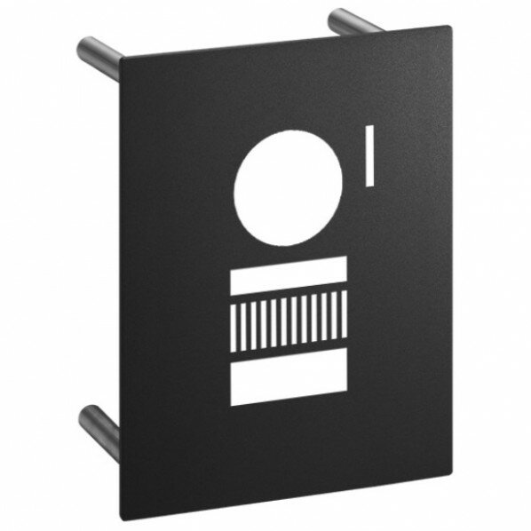 河淳 インターホンカバー（パナソニック用） ブラストブラック GP-182-062-97 1点