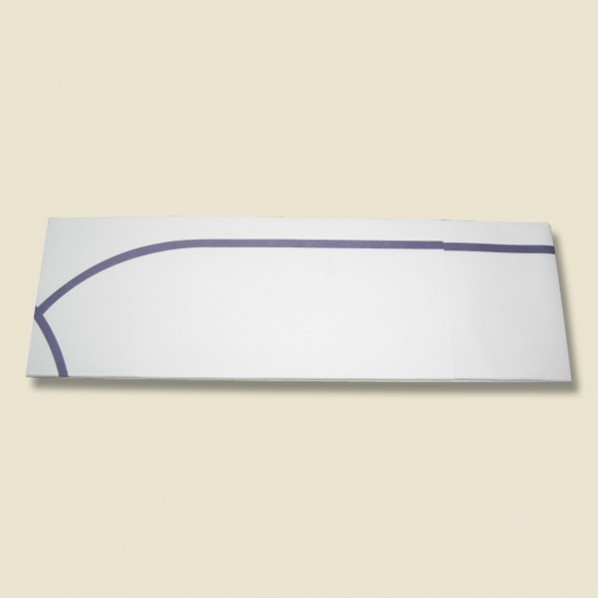 シモジマ SWAN クッキングキャップ 青ライン 50枚 フリーサイズ 白・青ライン 004711576 50枚