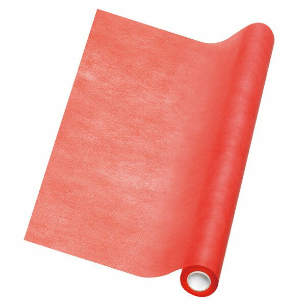 シモジマ HEIKO フラワーラッピングロール Fラップ 75 65cm×20m ピュアレッド 006777430 1点